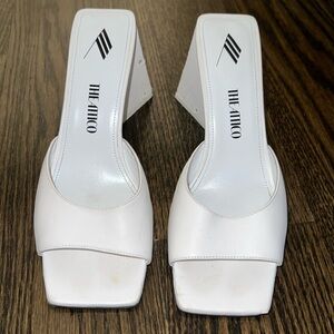 The Attico Devon size 39 eu white sandals